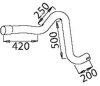 DINEX 50174 Exhaust Pipe
